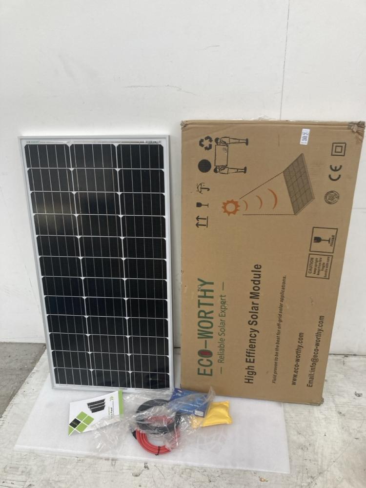 ECO WORTHY SOLAR PANEL: LOCATION - BR15