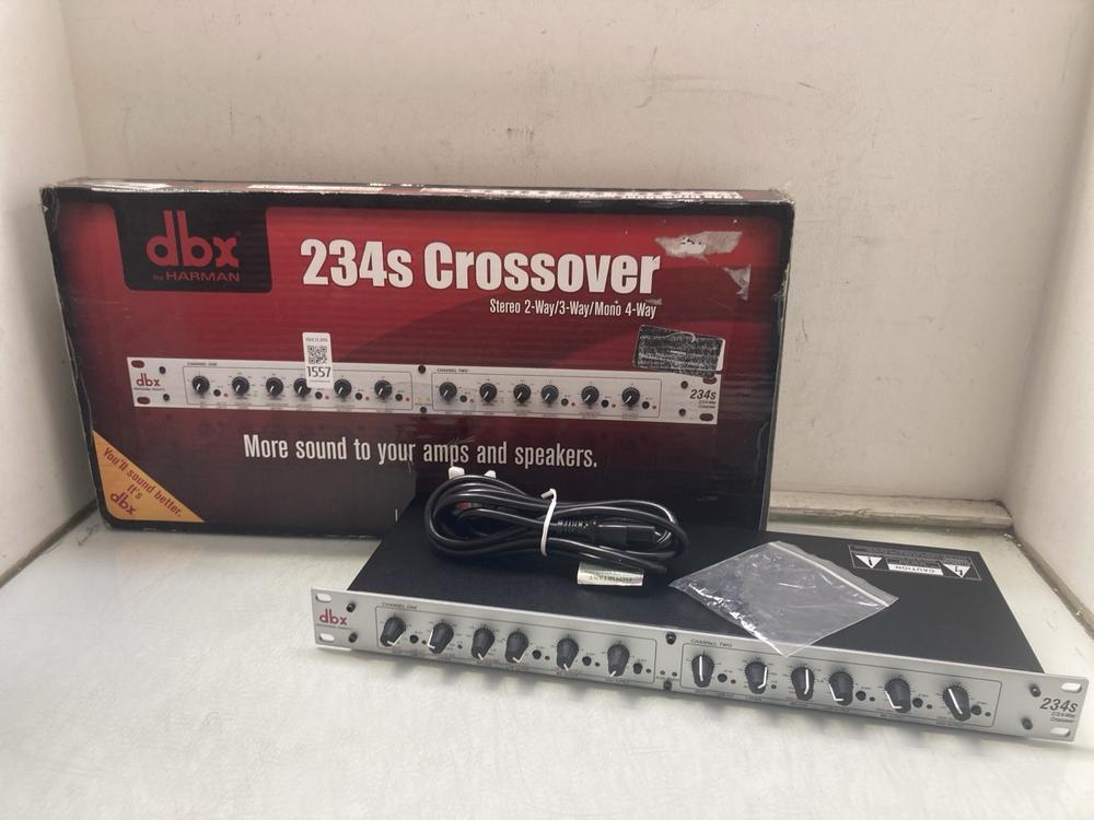 DBX BY HARMAN 234S CROSSOVER 2 WAY/3 WAY MONO 4 WA