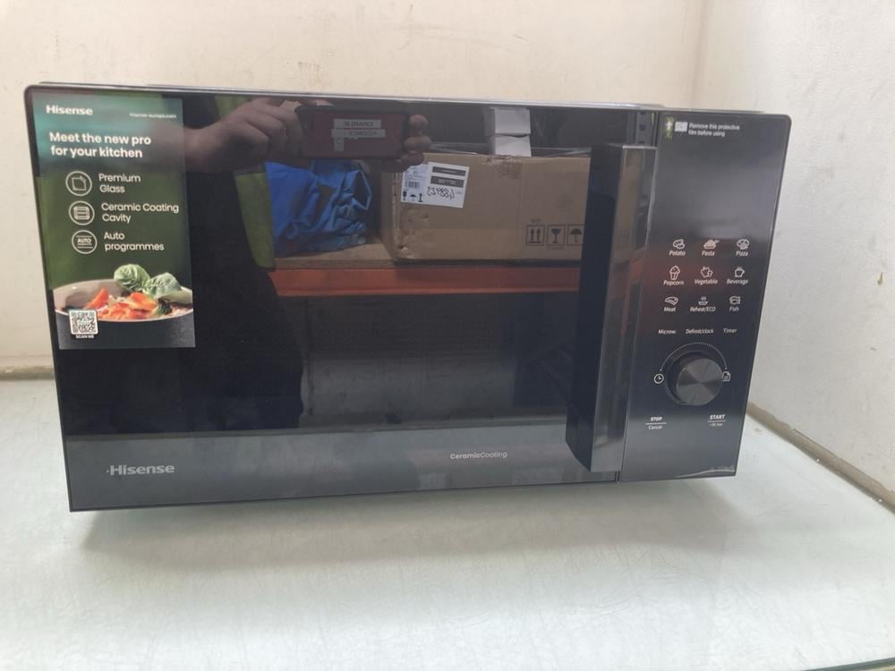 HISENSE MICROWAVE OVEN: MODEL H23MOBSD1HUK - ORIGI