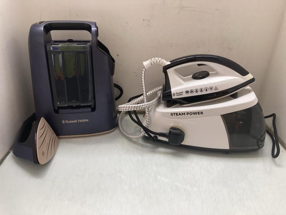 RUSSELL HOBBS STEAM GENIE HANDHELD STEAMER TO INCL