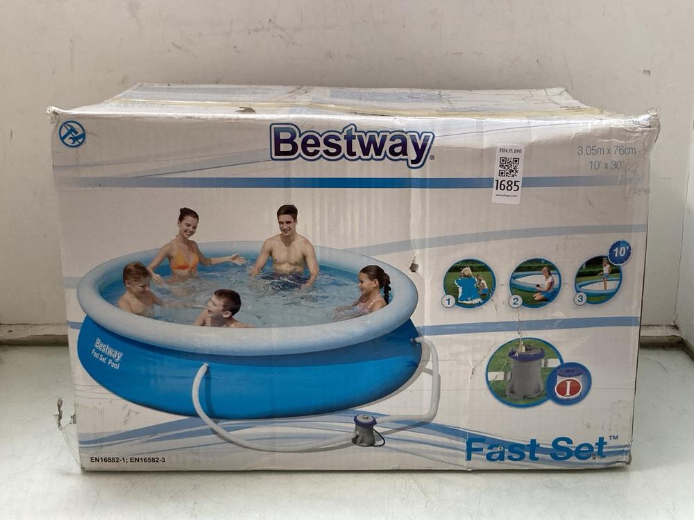 BESTWAY FAST SET SWIMMING POOL: LOCATION - AR11