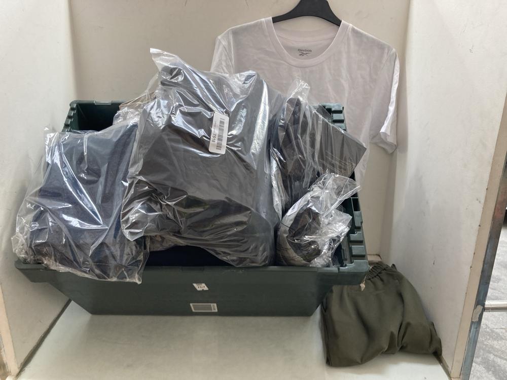 QTY OF ASSORTED CLOTHING ITEMS TO INCLUDE PACK OF 