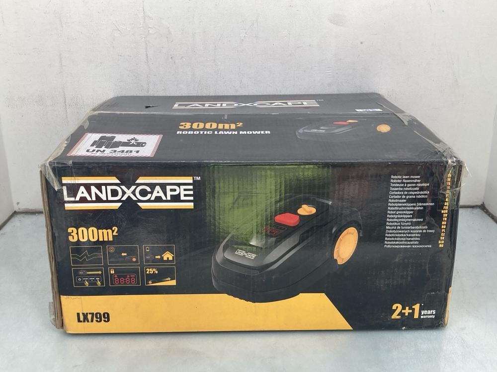 LANDXCAPE 300M SQUARED ROBOTIC LAWN MOWER: LOCATIO