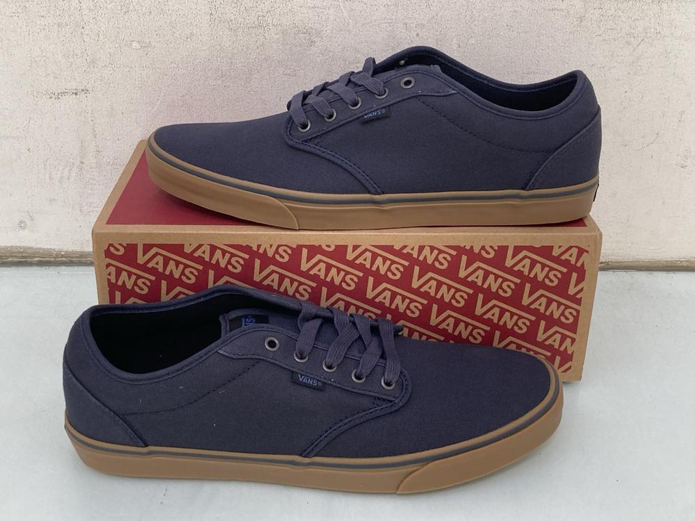 VANS ATWOOD NAVY/GUM TRAINERS UK SIZE 14: LOCATION