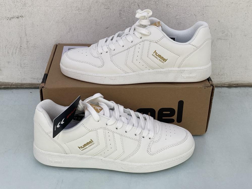 HUMMEL HANDBALL PERFEKT WHITE TRAINERS UK SIZE 6.5