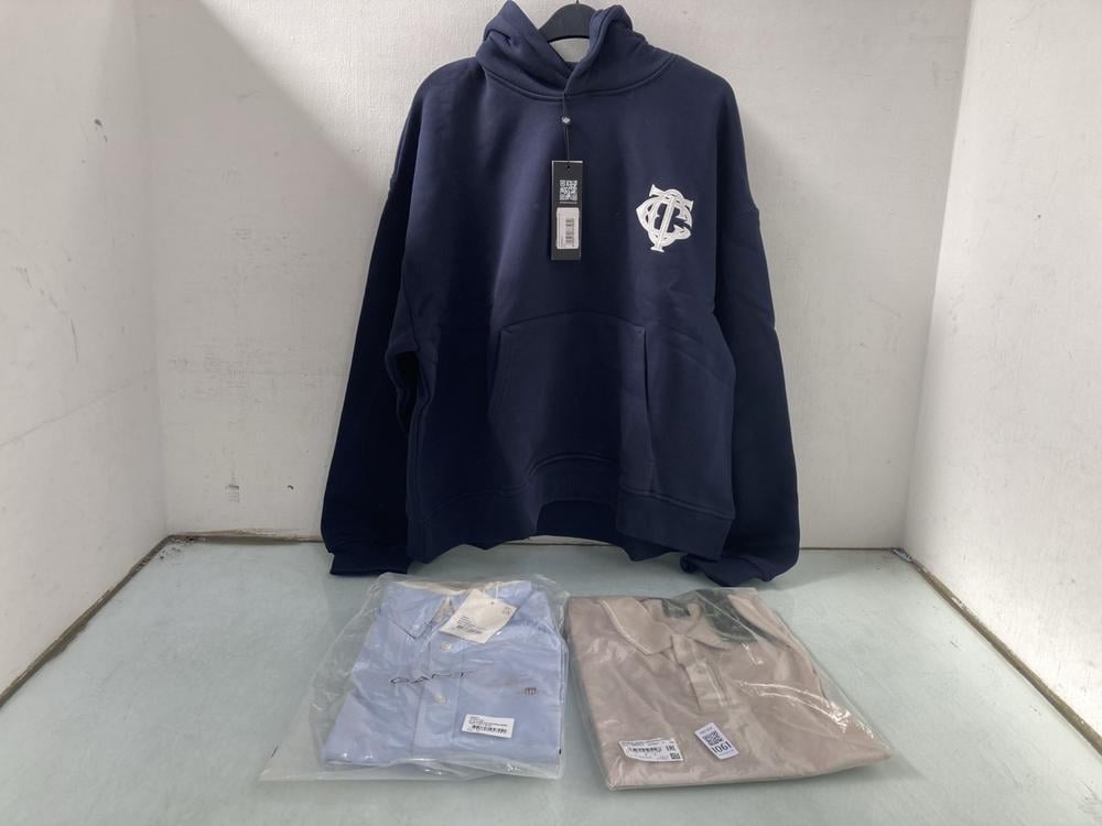 3 X ASSORTED CLOTHING ITEMS IN VARIOUS SIZES TO IN