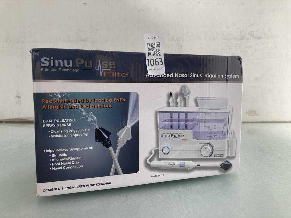 ADVANCED NASAL SINUS IRRIGATION SYSTEM: LOCATION -