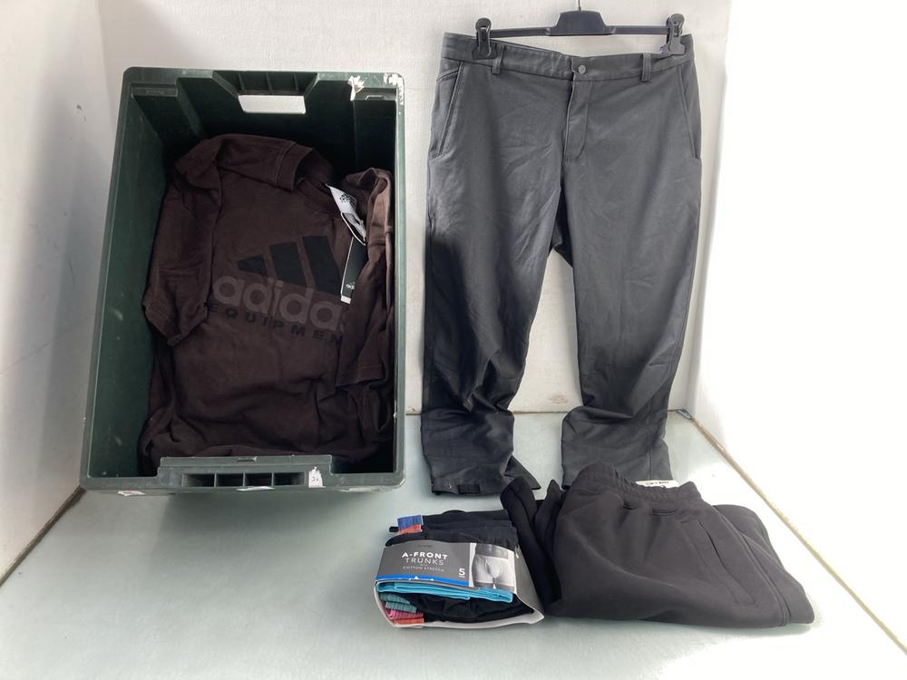 QTY OF ASSORTED CLOTHING ITEMS IN VARIOUS SIZES TO