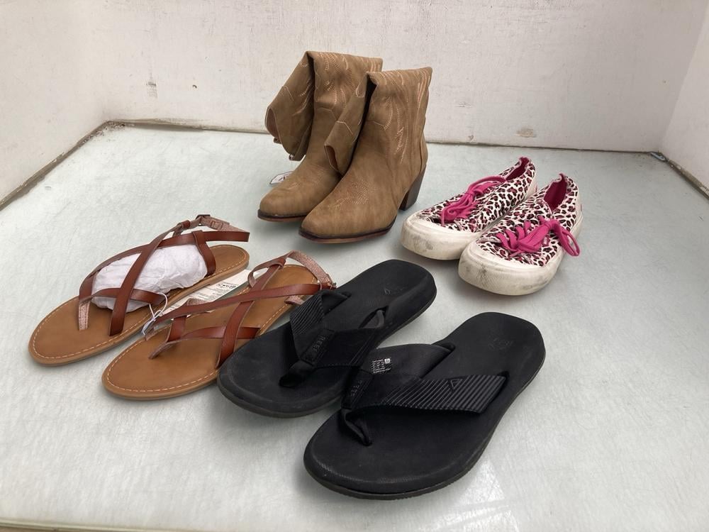 QTY OF ASSORTED SHOES IN VARIOUS SIZES TO INCLUDE 