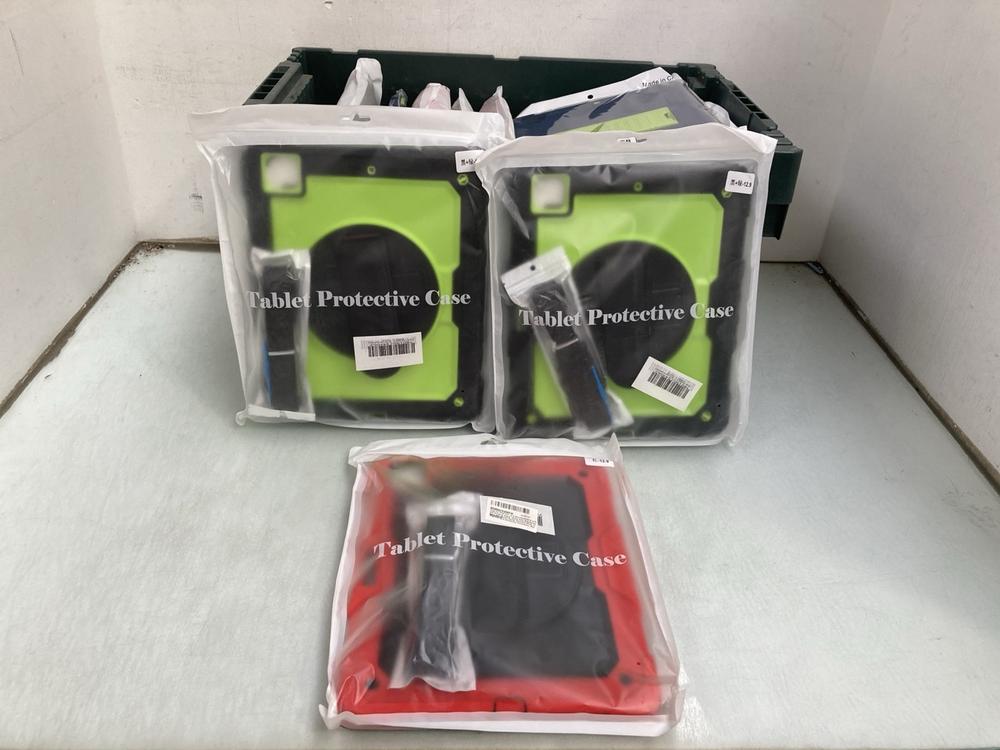 QTY OF ASSORTED IPAD CASES TO INCLUDE IPAD PRO 12.