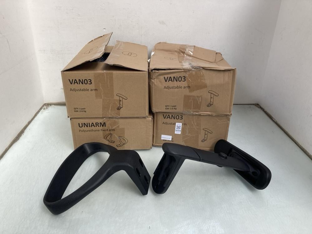 4 X UNIARM POLYURETHANE FIXED ARM: LOCATION - A48