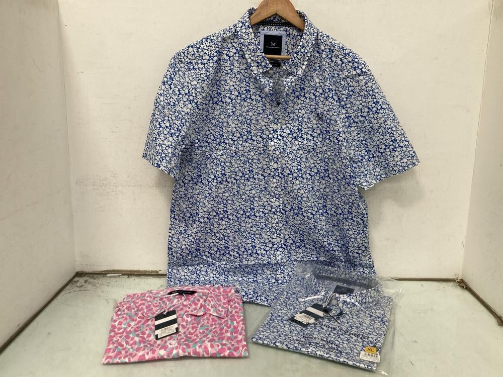 3 X ASSORTED CREW CLOTHING COMPANY CLOTHING IN VAR