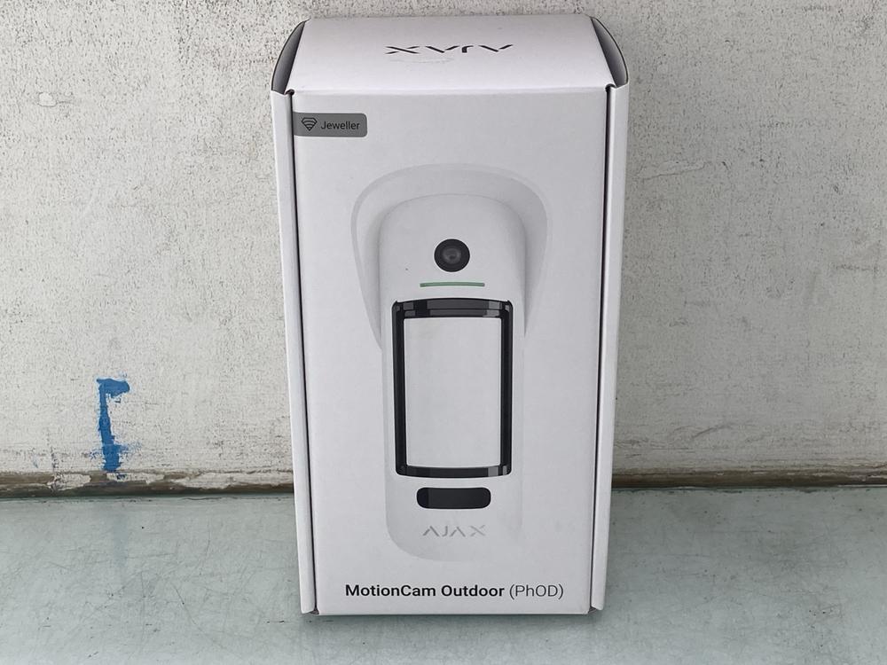 AJAX OUTDOOR MOTION CAM IN WHITE - ORIGINAL RRP:£2