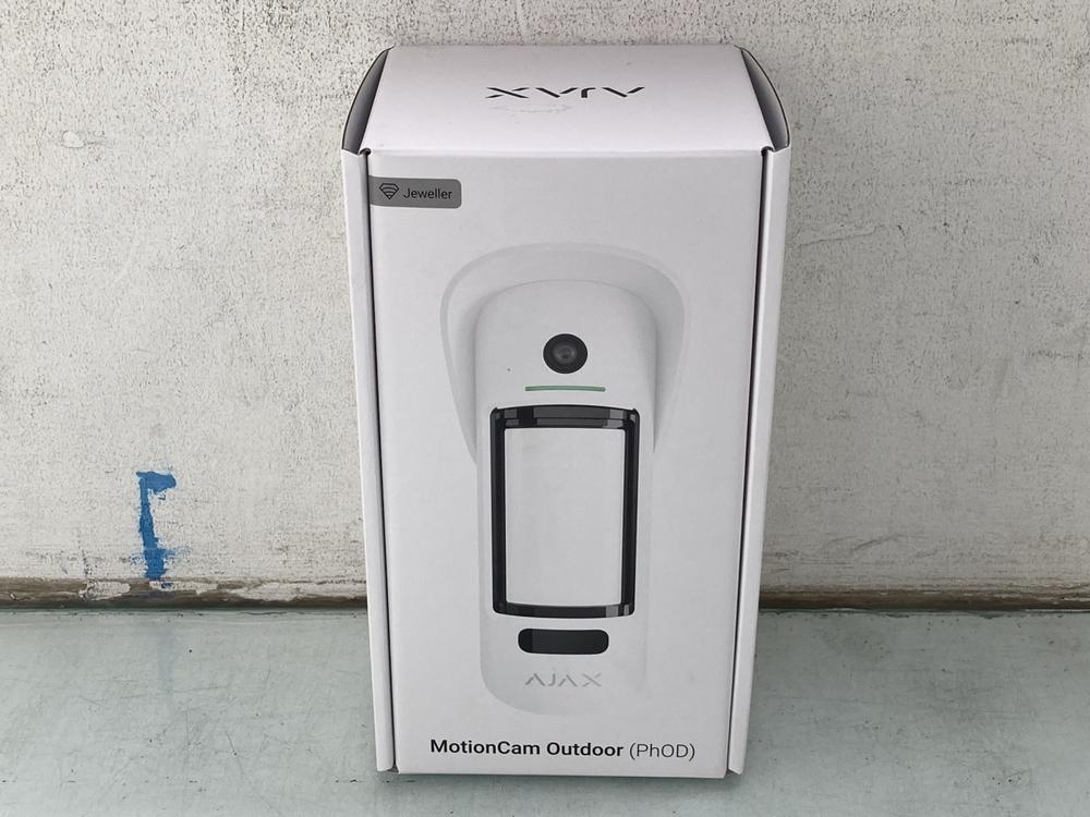 AJAX OUTDOOR MOTION CAM IN WHITE - ORIGINAL RRP:£2