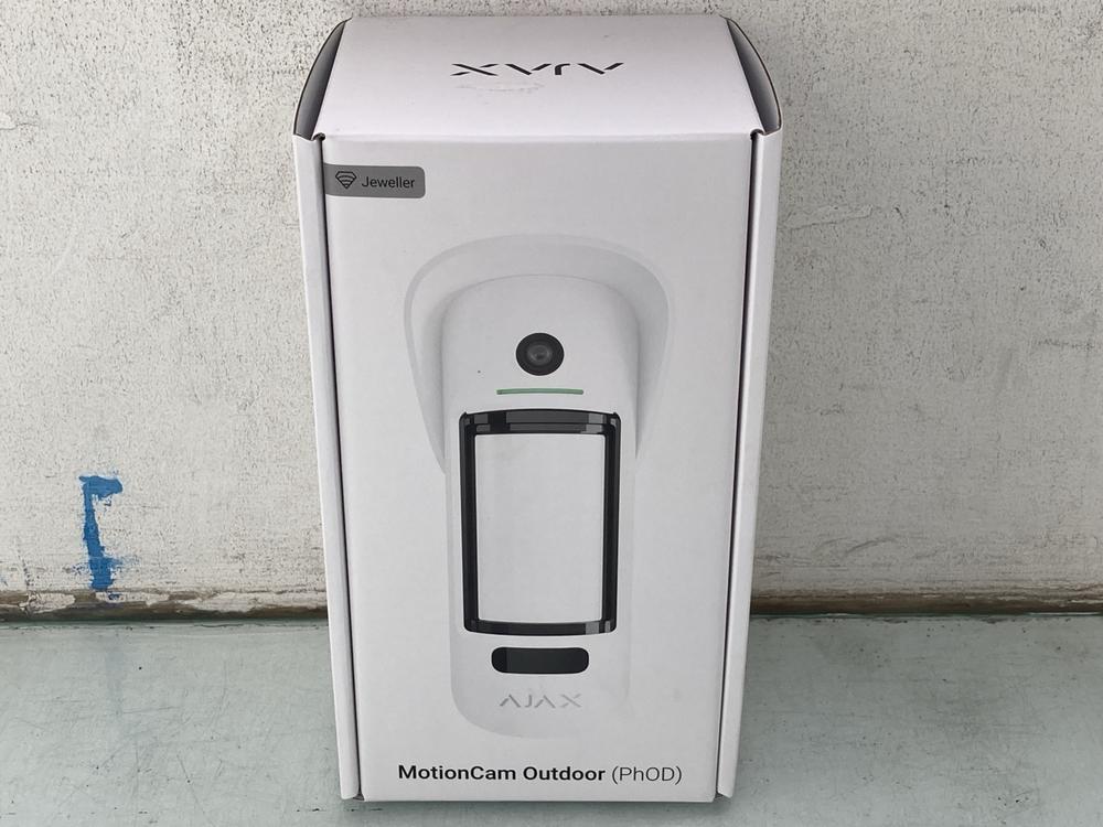 AJAX OUTDOOR MOTION CAM IN WHITE - ORIGINAL RRP:£2