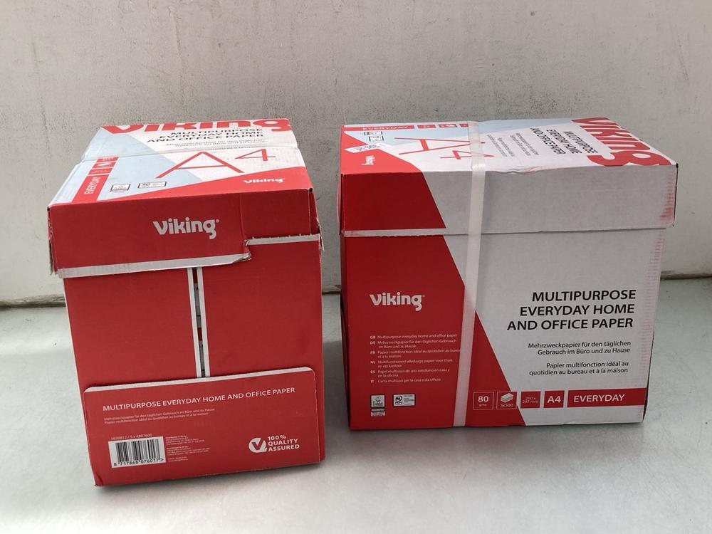 QTY OF VIKING A4 MULTIPURPOSE OFFICE PAPER: LOCATI