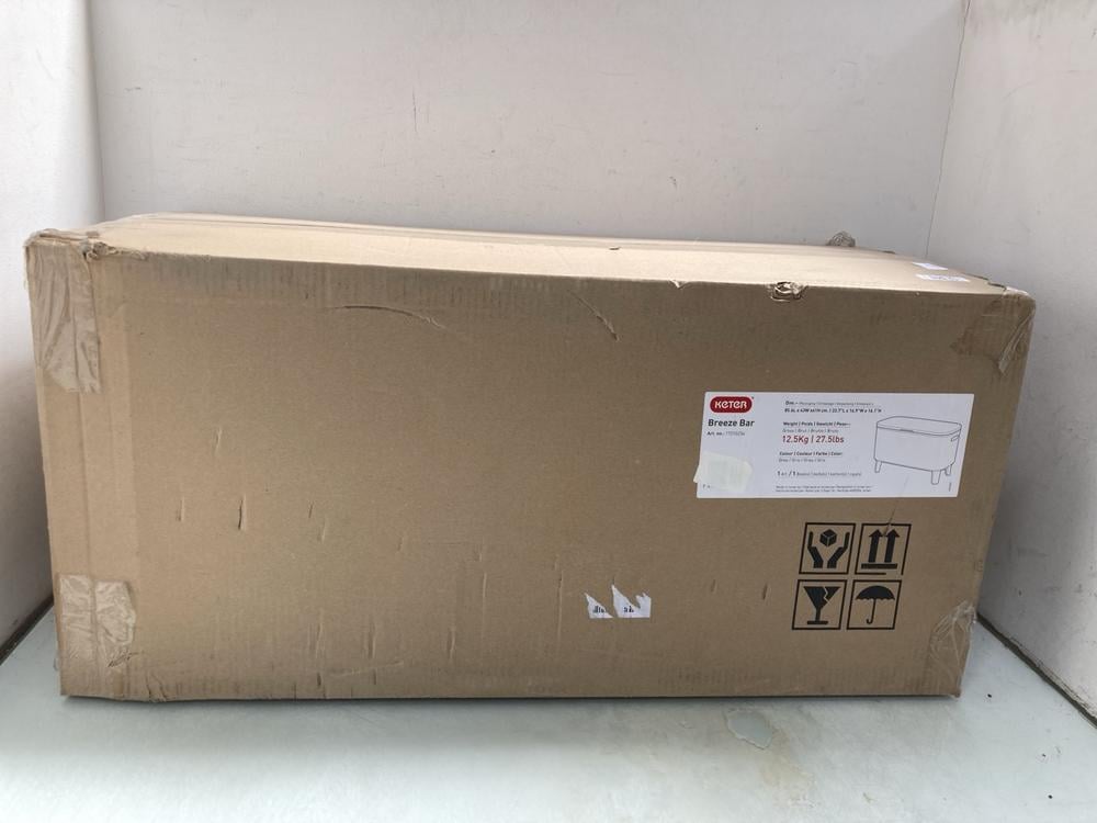 KETER 56L GREY BREEZE BAR: LOCATION - A52