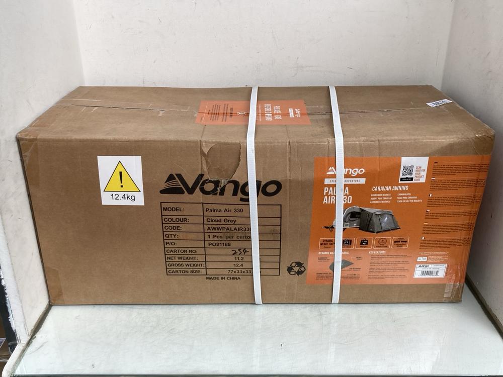 VANGO PALMA AIR 330 CARAVAN AWNING - ORIGINAL RRP: