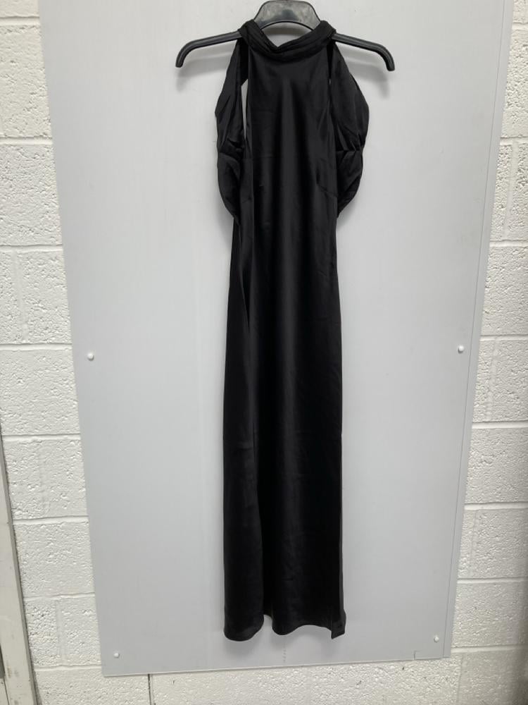 OMNES SEYCHELLES DRESS IN BLACK UK SIZE 6 - ORIGIN