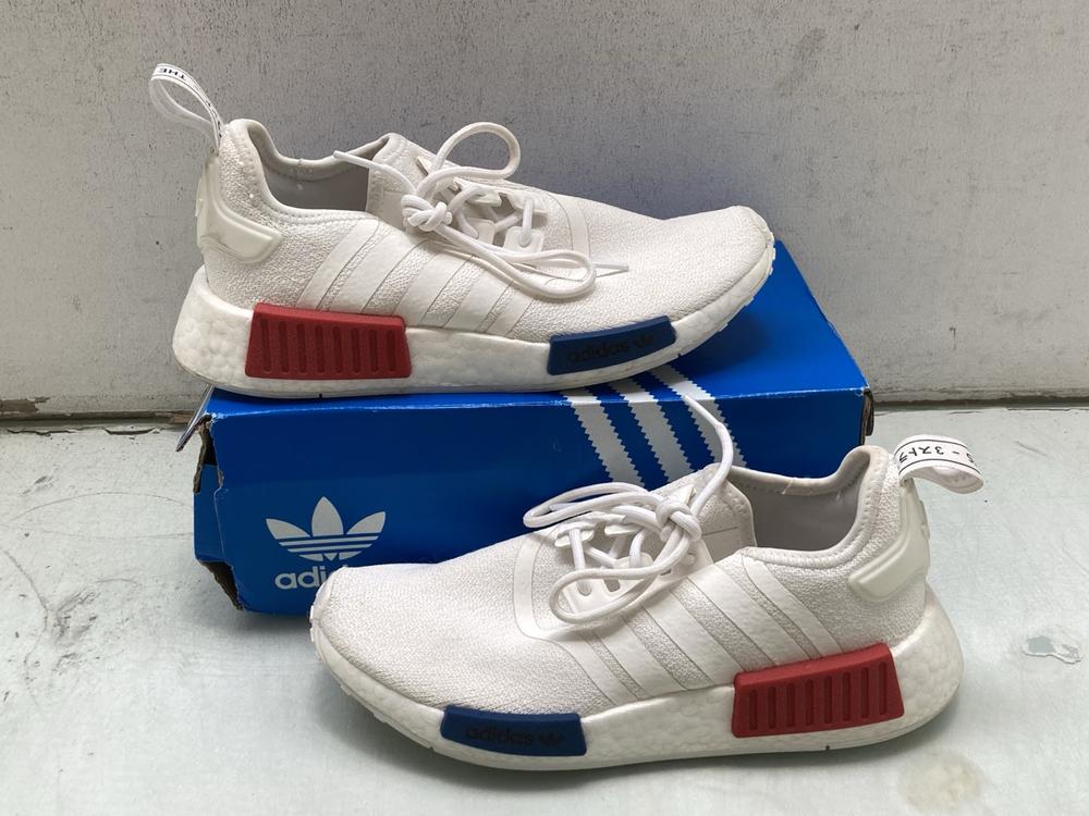 ADIDAS GAZELLE BOLD W TRAINERS IN WHITE UK SIZE 5: