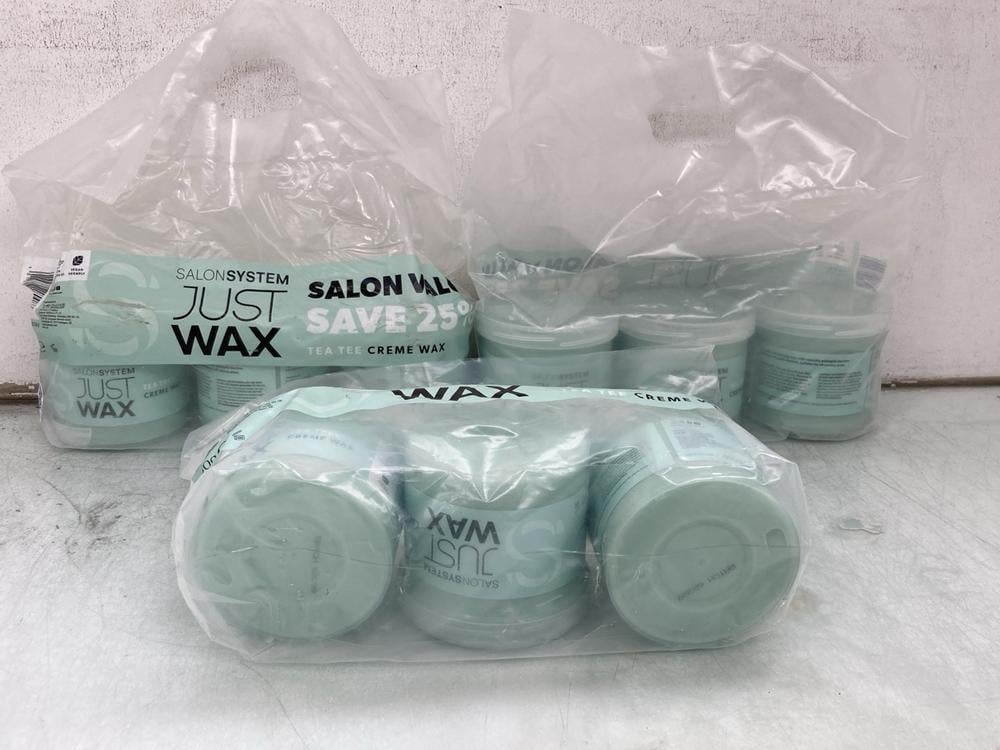 QTY OF SALON SYSTEM JUST WAX CREME WAX: LOCATION -