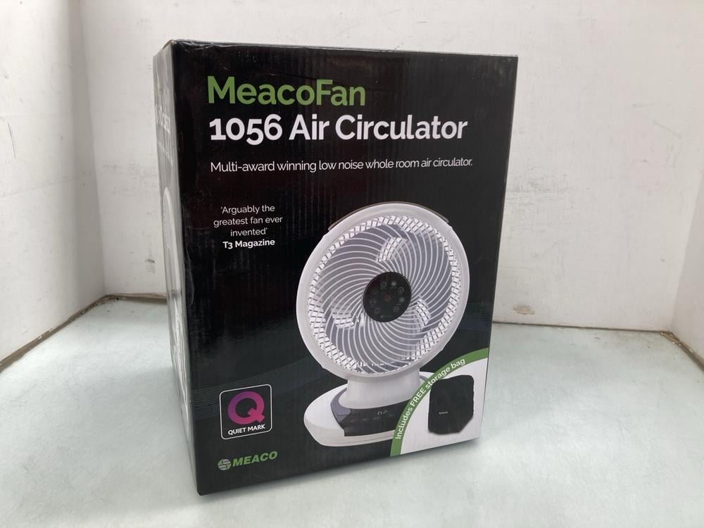MEACOFAN 1056 AIR CIRCULATOR FAN IN WHITE: LOCATIO