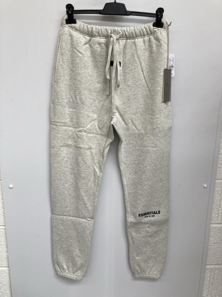 FEAR OF GOD ESSENTIALS HOODIE IN LIGHT OATMEAL UK 