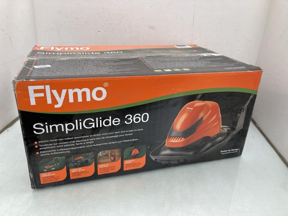 FLYMO SIMPLIGLIDE 360 LAWNMOWER - ORIGINAL RRP £12