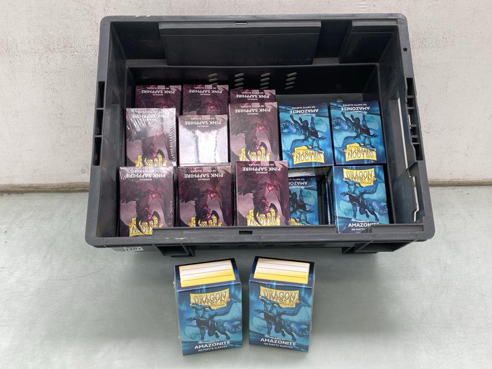 QTY OF ASSORTED GAMING CARDS TO INCLUDE DRAGON SHI