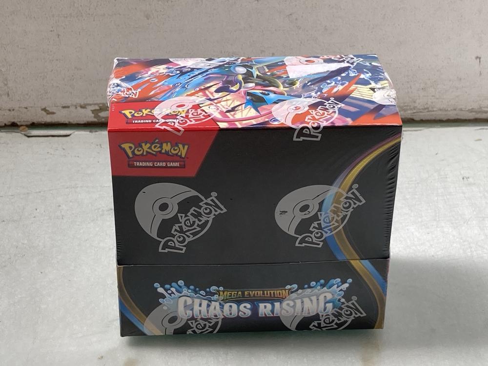 QTY OF POKÉMON MEGA EVOLUTION CHAOS RISING TRADING