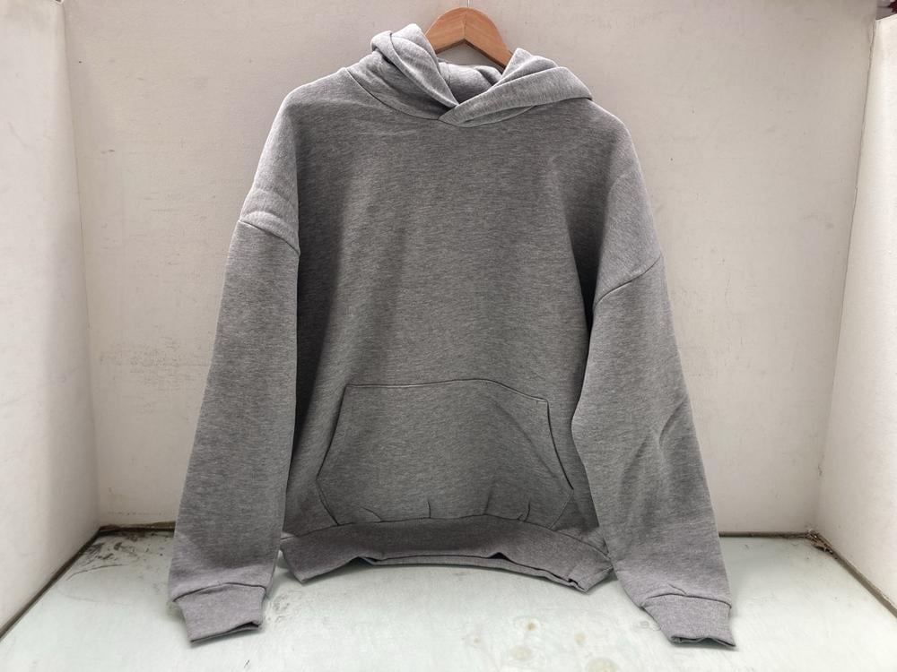 QTY OF B&C SPOT GREY HOODIES UK SIZE MEDIUM: LOCAT