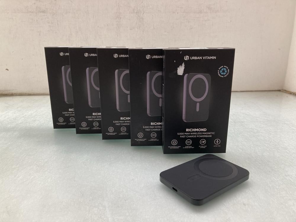 5 X URBAN VITAMIN RICHMOND WIRELESS MAGNETIC FAST 