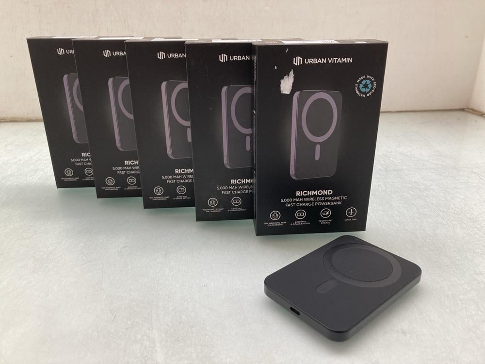 5 X URBAN VITAMIN RICHMOND WIRELESS MAGNETIC FAST 