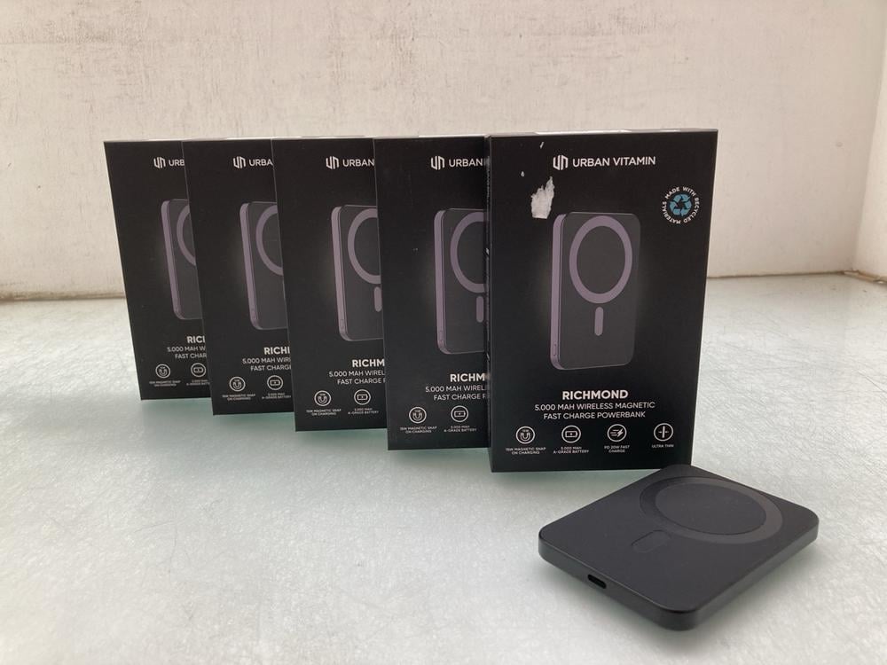 5 X URBAN VITAMIN RICHMOND WIRELESS MAGNETIC FAST 