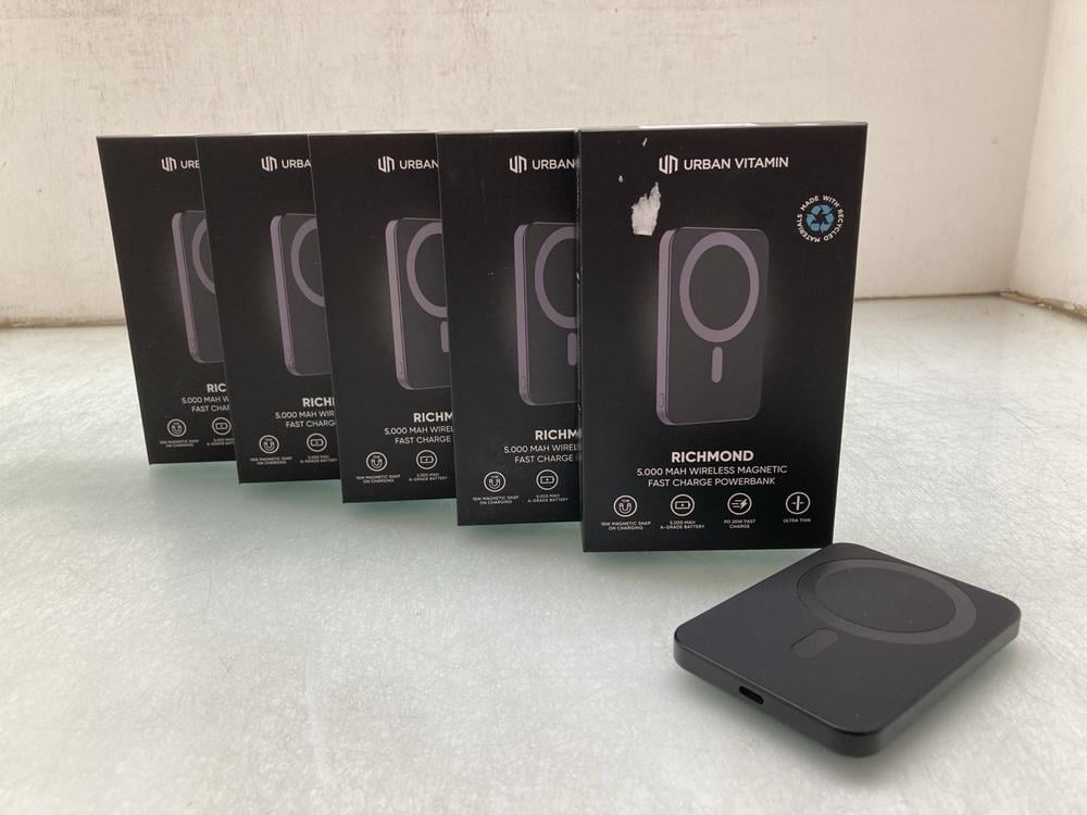 5 X URBAN VITAMIN RICHMOND WIRELESS MAGNETIC FAST 