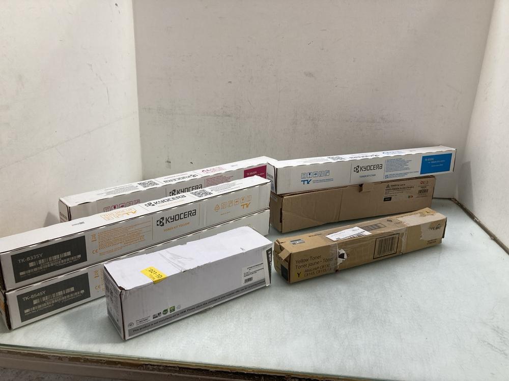 QTY OF ASSORTED TONER CARTRIDGES TO INCLUDE KYOCER