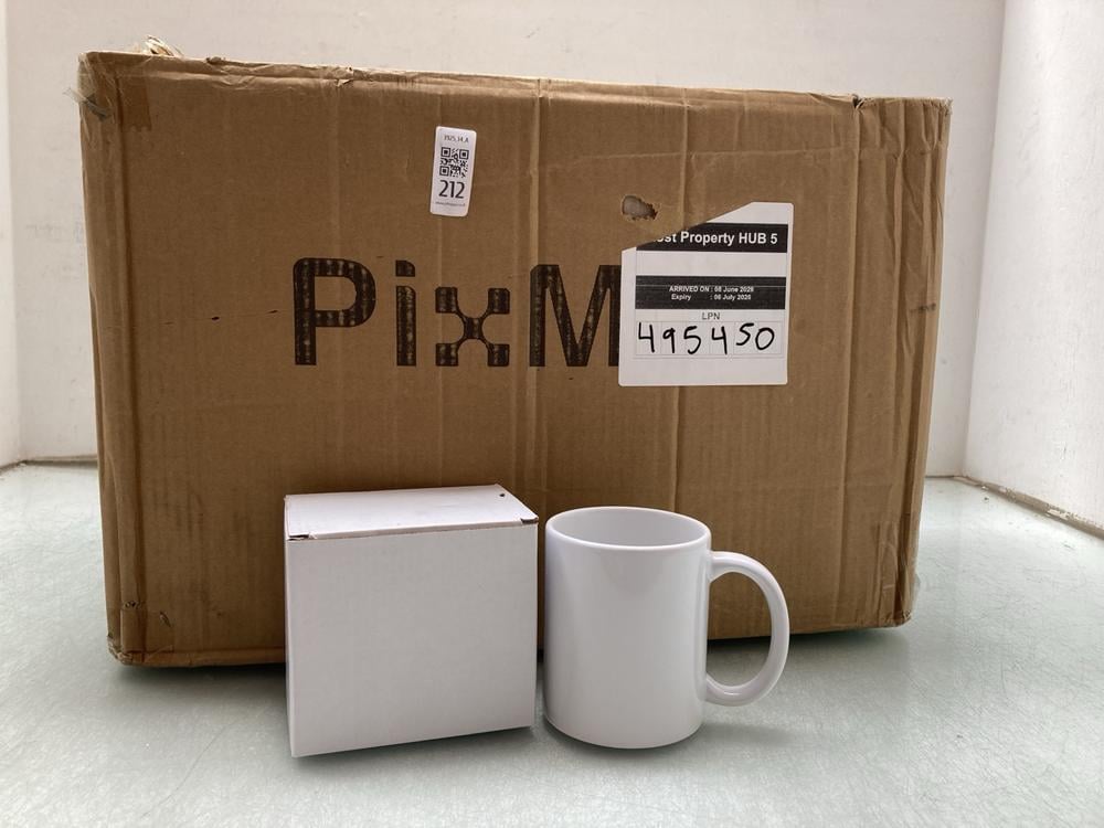 QTY OF 11OZ SUBLIMATION MUGS IN WHITE: LOCATION - 