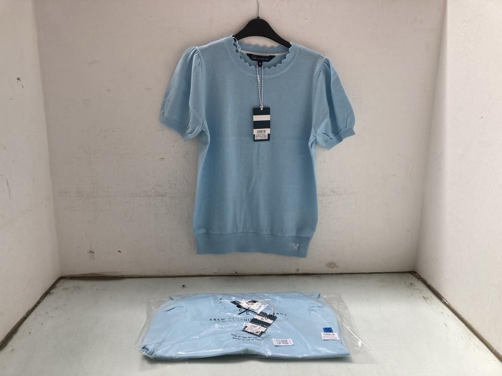 2 X CREW CLOTHING COMPANY SOLANA KNITTED T SHIRT I