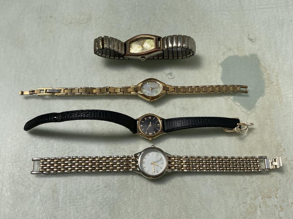 4 X LADIES DRESS WATCHES: LOCATION - A14