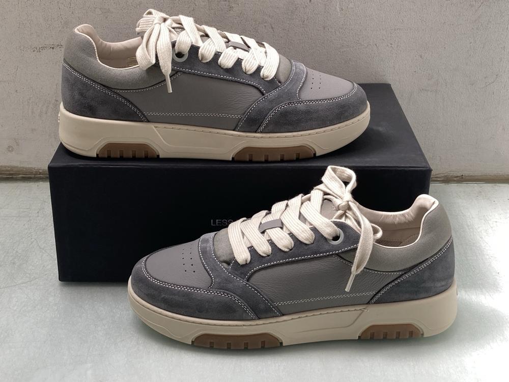 ARNE NOVA TRAINERS IN GREY UK SIZE 8 - ORIGINAL RR