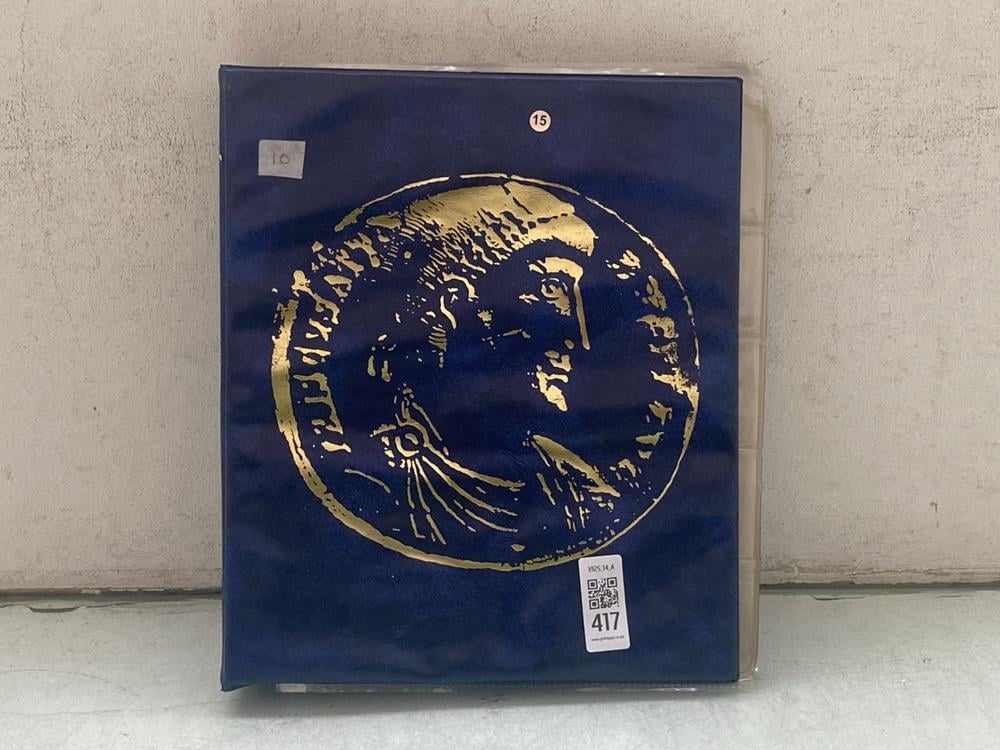 A LARGE, WELL FILLED NUMISMATIC ALBUM CONTAINING S