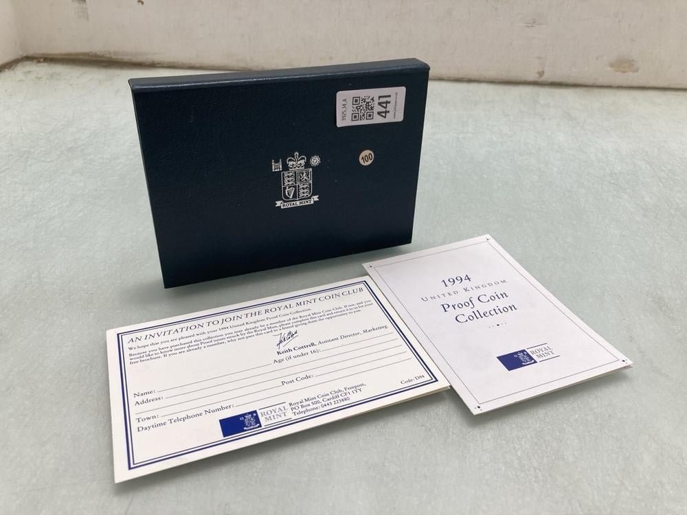 ROYAL MINT DELUXE1994 UNITED KINGDOM PROOF COIN CO
