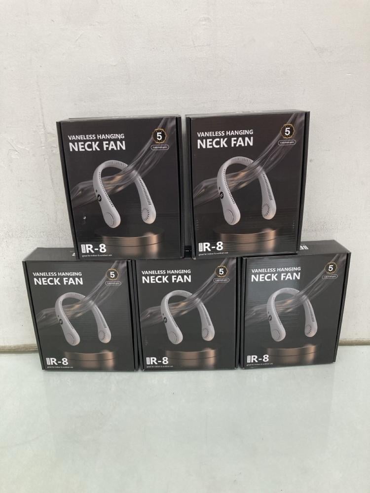 5 X VANLESS HANGING NECK FANS - MODEL: R-8: LOCATI