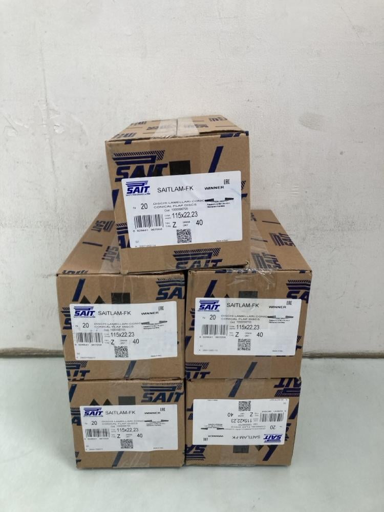 QTY OF SAIT SAITLAM-FK CONICAL FLAP DISC: LOCATION