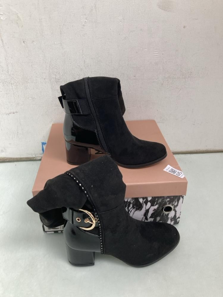 MODA IN PELLE SAMEENA BLACK BOOTS UK SIZE 3: LOCAT