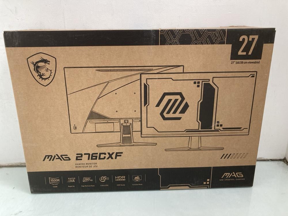 MSI MAG 276CFX GAMING MONITOR: LOCATION - A21