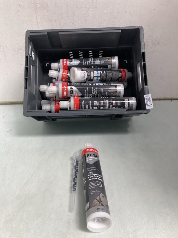 QTY OF TIMCO PESF CHEMICAL RESIN (18+ ID REQUIRED)