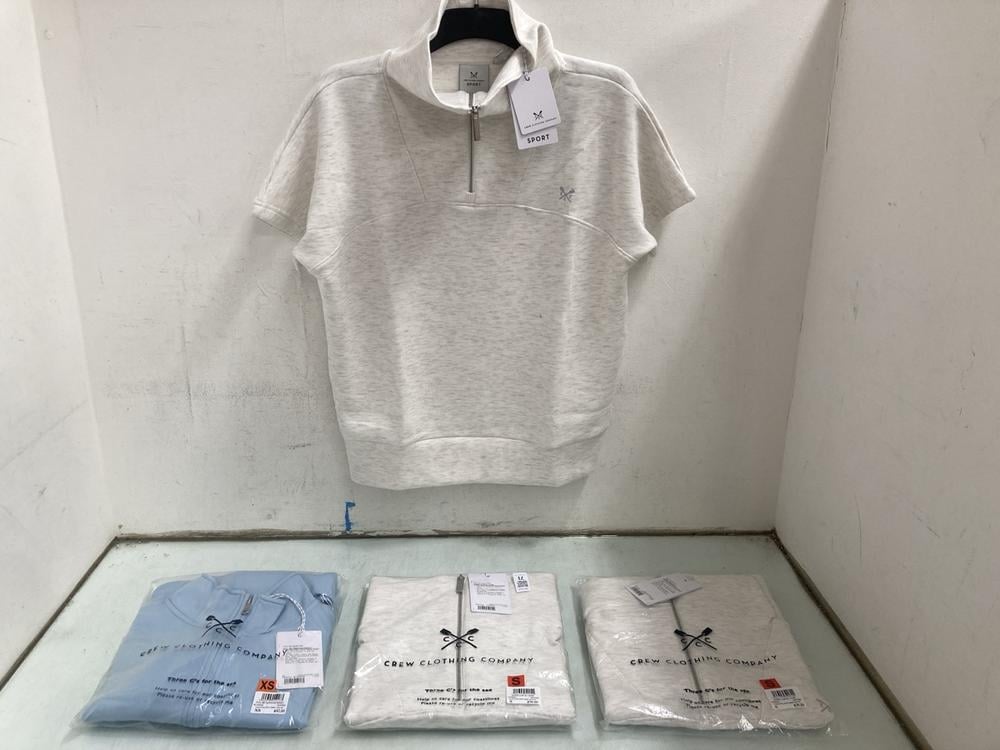 4 X ASSORTED SMALL CREW CLOTHING COMPANY ITEMS TO 