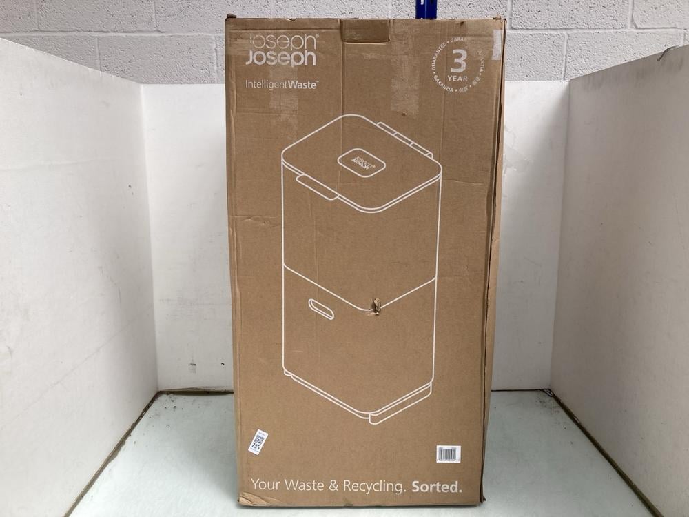 JOSEPH JOSEPH INTELLIGENT WASTE BIN IN STONE - ORI