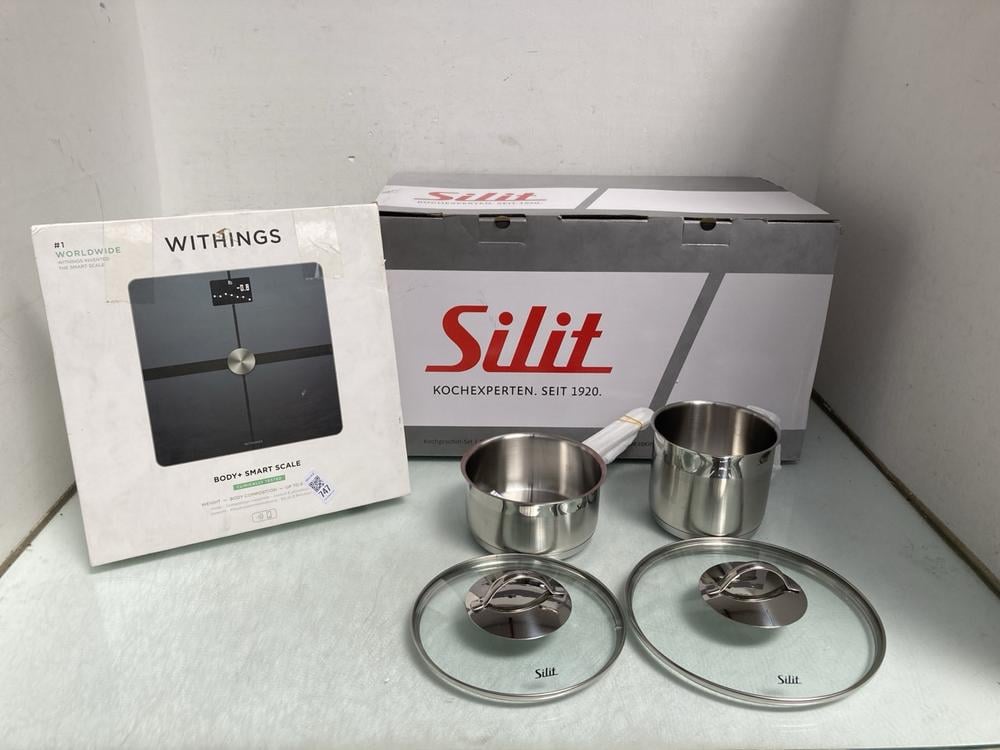SILIT STAINLESS STEEL COOKWARE SET TO INCLUDE WITH
